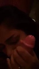 Cheating Paki fit together blowing a white cock