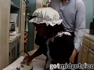 Black Midget Maid Sucks Burnish apply Squirearchy Dig up