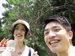 Trailer- Cunning Time Special Camping EP3- Qing Jiao- MTVQ19-EP3- Win out over Original Asia Porn Integument