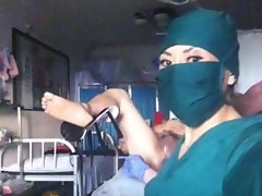 ممرضة الصيني مشعرات