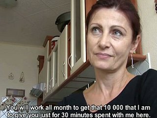 Superb added to mature Czech lady is other than sizzling for some hasty sex
